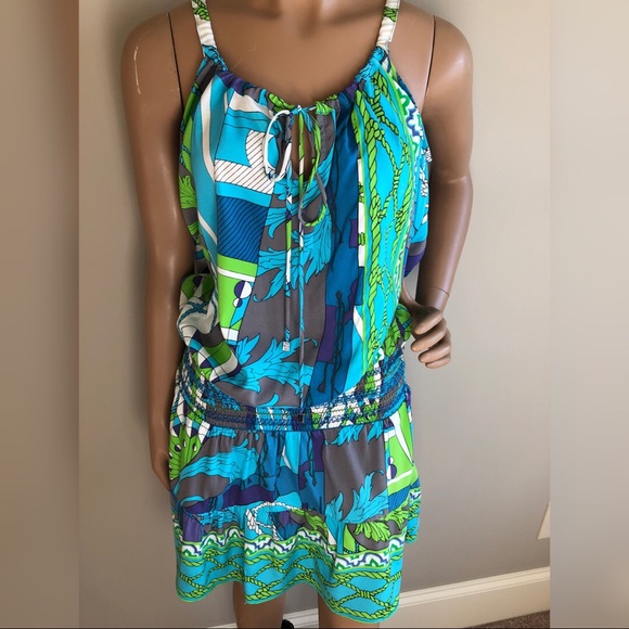 Hale Bob Dresses & Skirts - NWT Hale Bob Gather Waist Print Dress